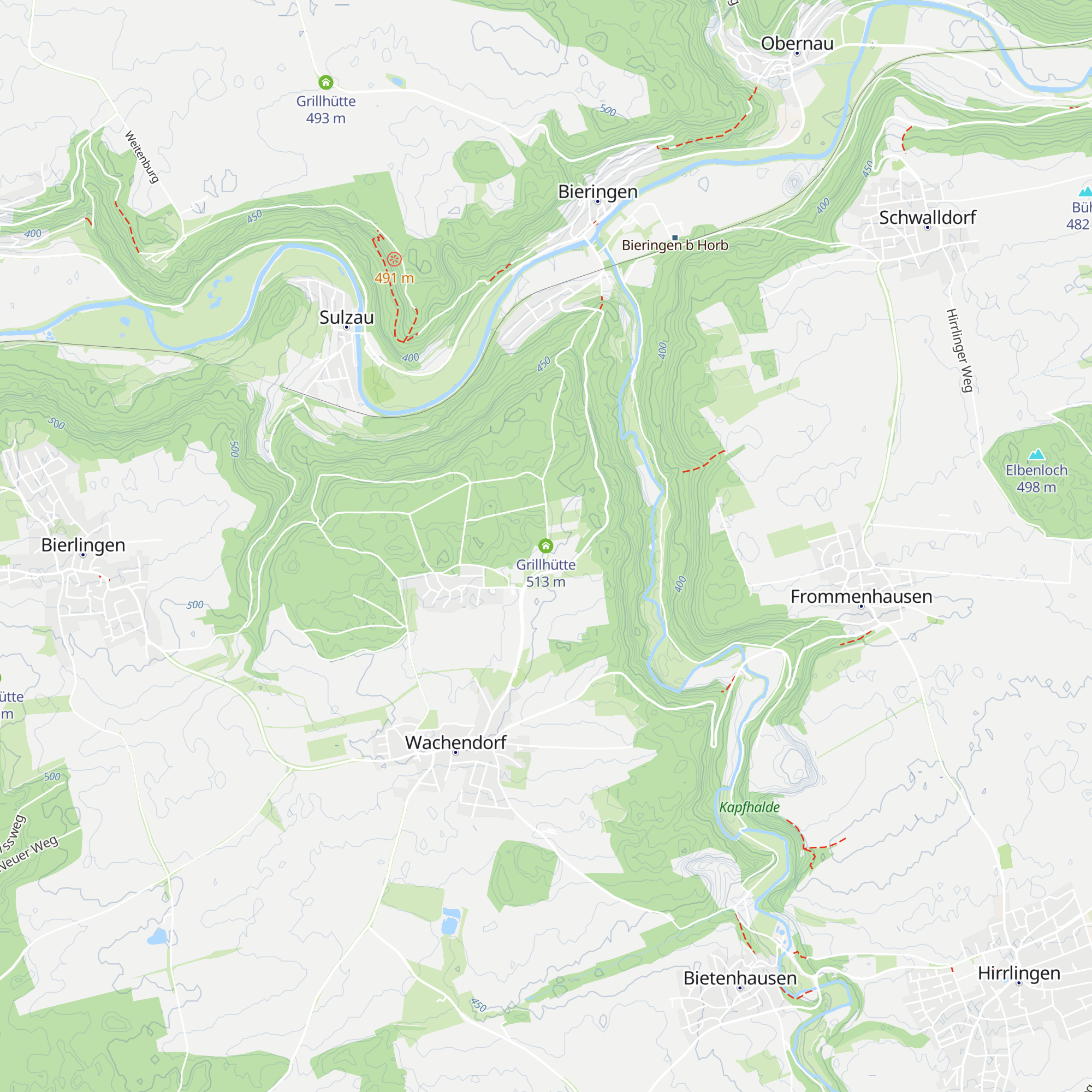 Grillhütte map