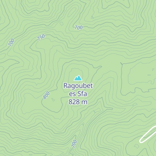 Map of Ragoubet es Sfa