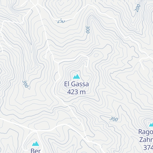 Map of El Gassa