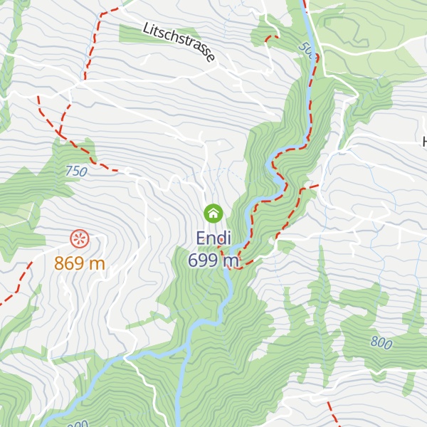 Map of Endi