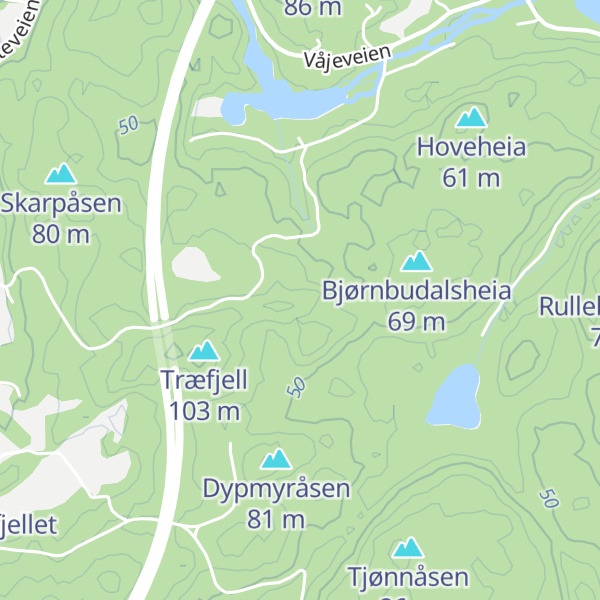 Map of Myråsen