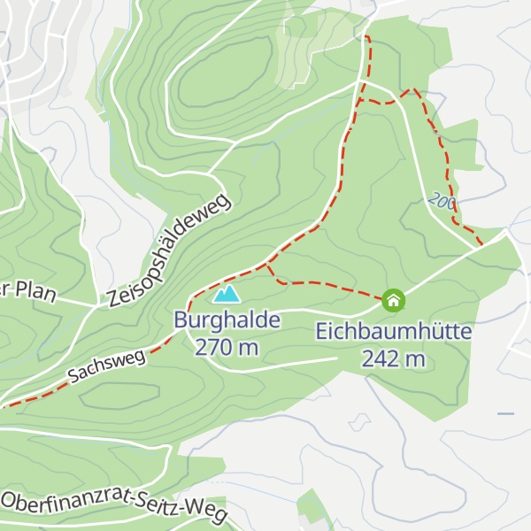Map of Schwarze Hütte