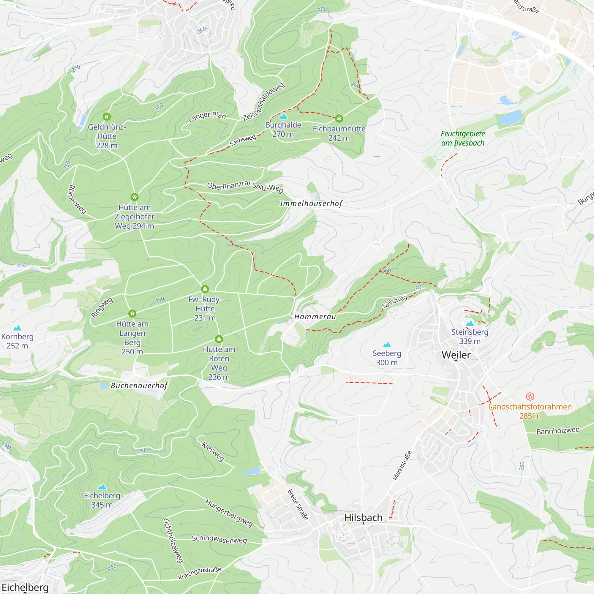 Rankwiesen-Hütte map