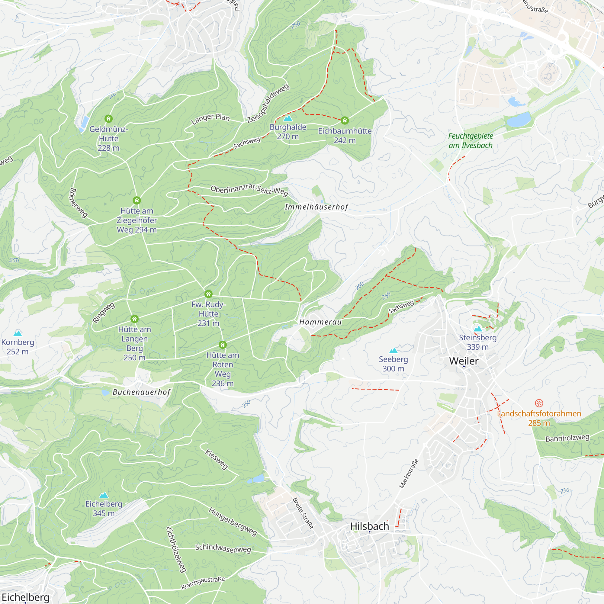 Rankwiesen-Hütte map