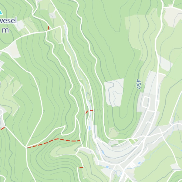 Map of Hütte bei der Hammelbacher Quelle