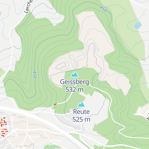 Map of Geissberg