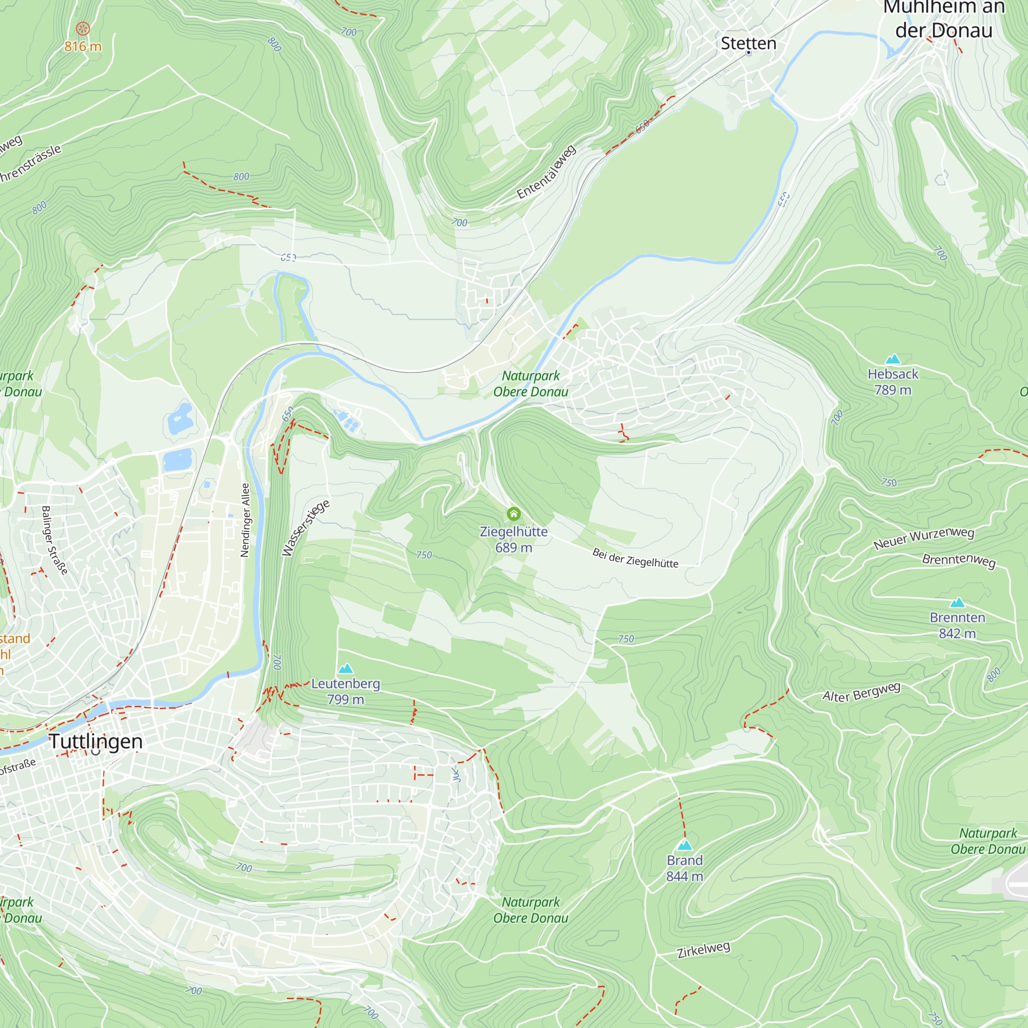 Ziegelhütte map