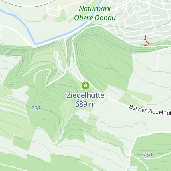 Map of Ziegelhütte