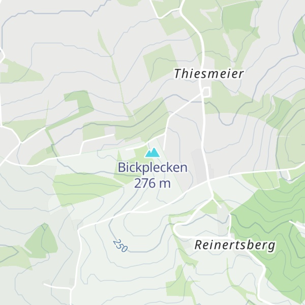 Map of Bickplecken