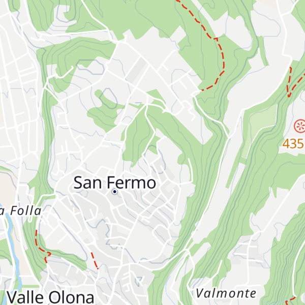 Map of I Ronchi