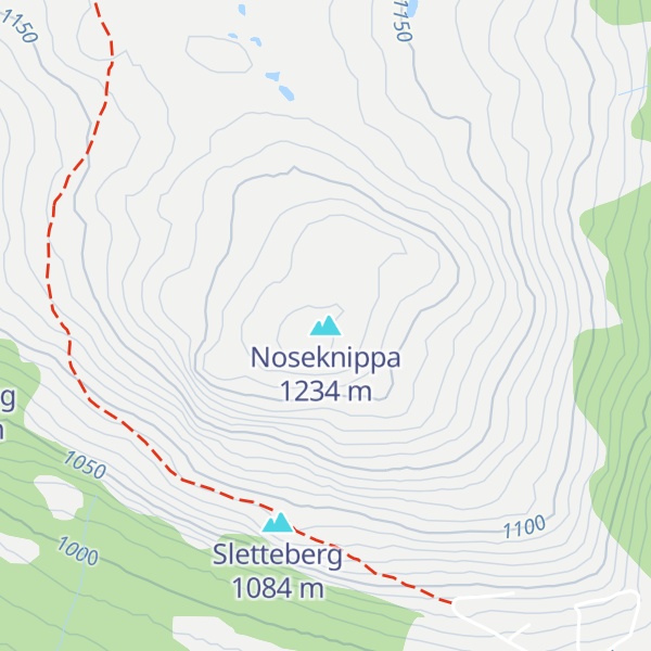 Map of Noseknippa