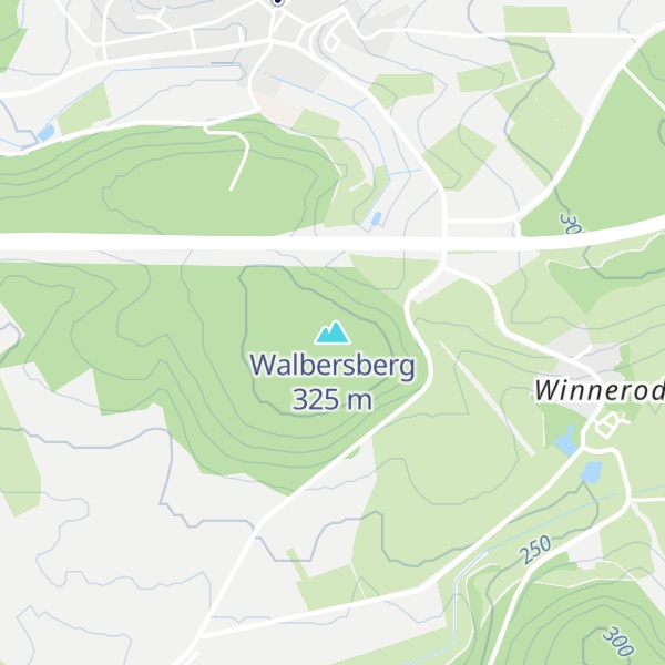 Map of Walbersberg