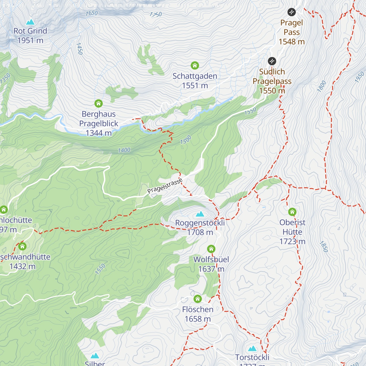 Alpwirtschaft Roggenloch map