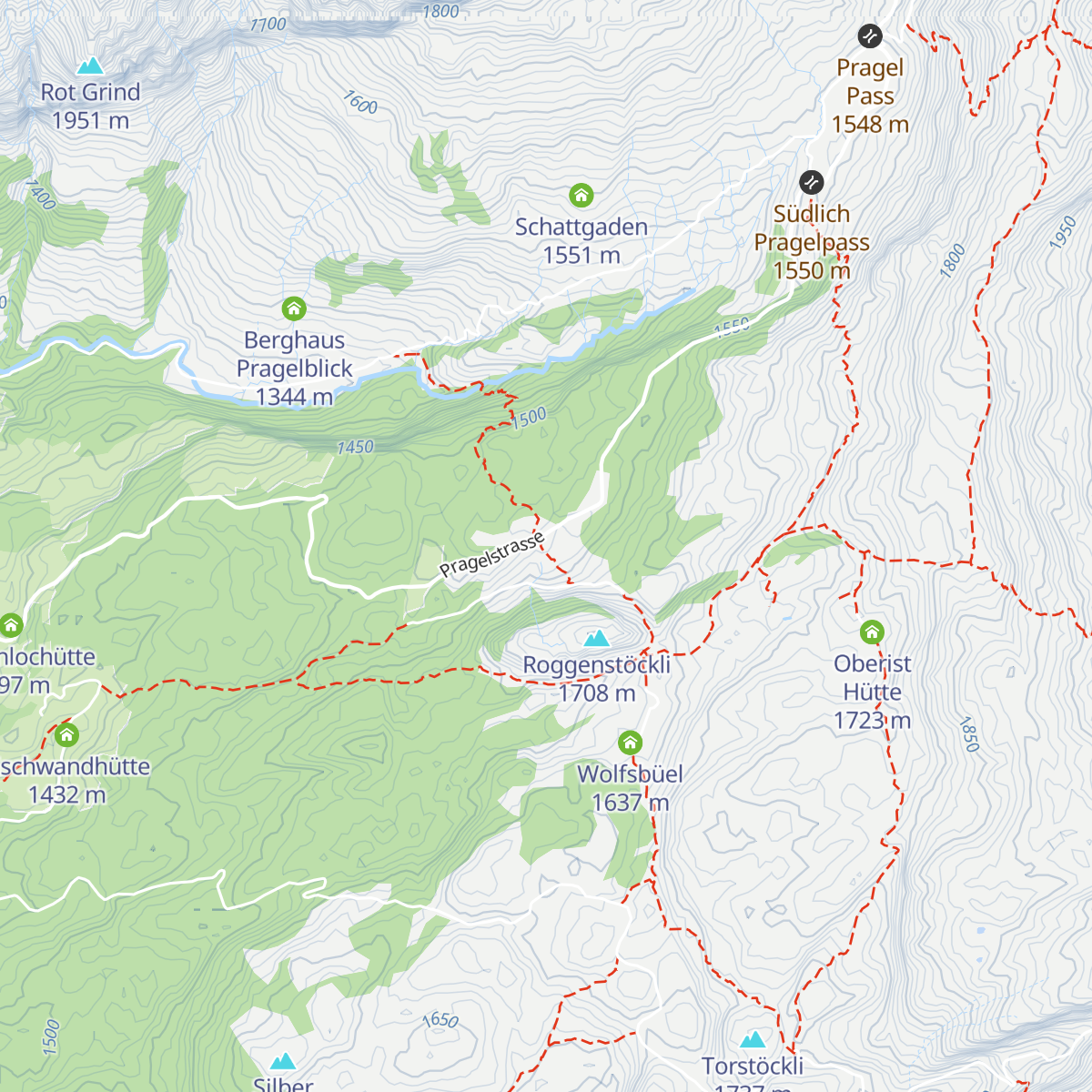 Alpwirtschaft Roggenloch map