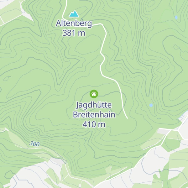 Map of Jagdhütte Breitenhain