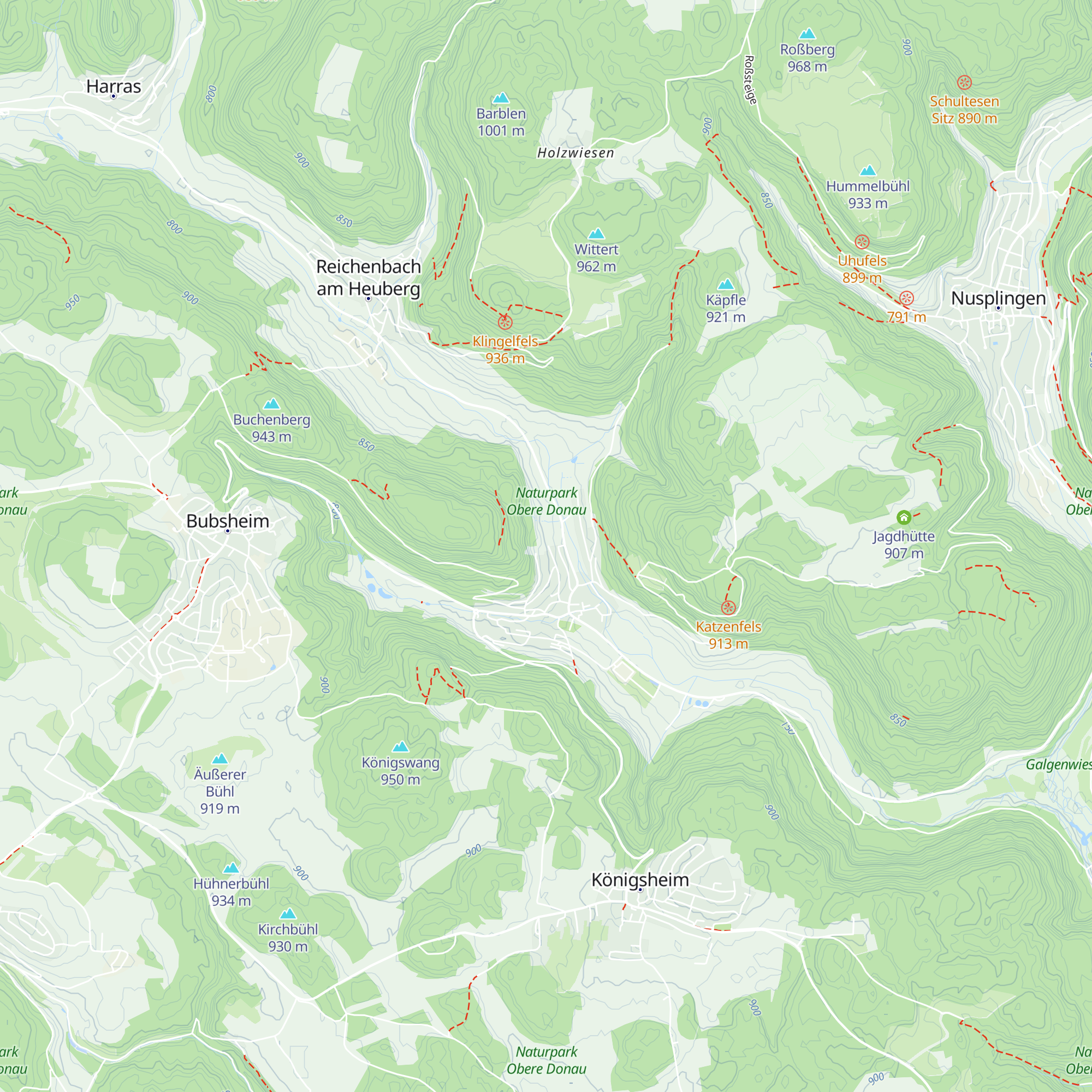 Skihütte map