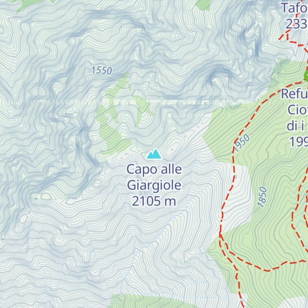 Map of Capo alle Giargiole