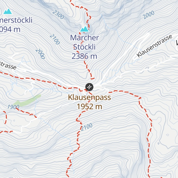Map of Clariden