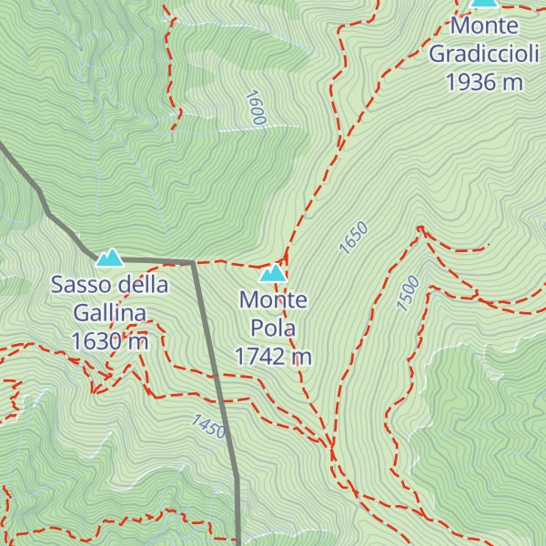 Map of Monte Pola