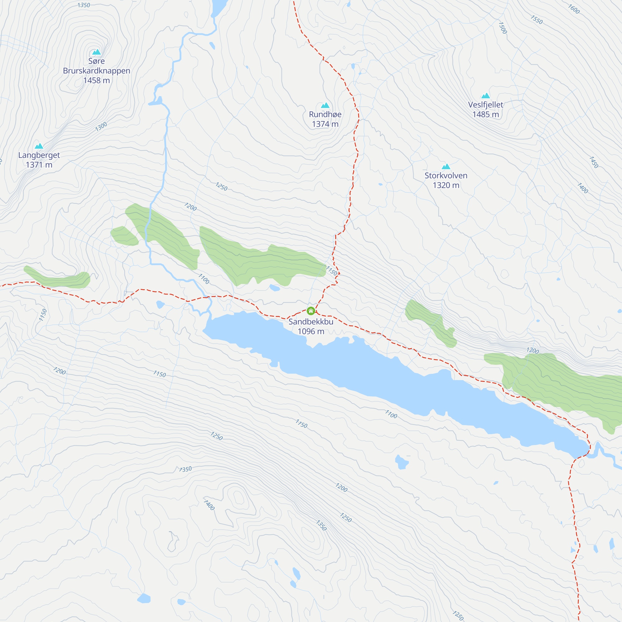 Sandbekkbu map