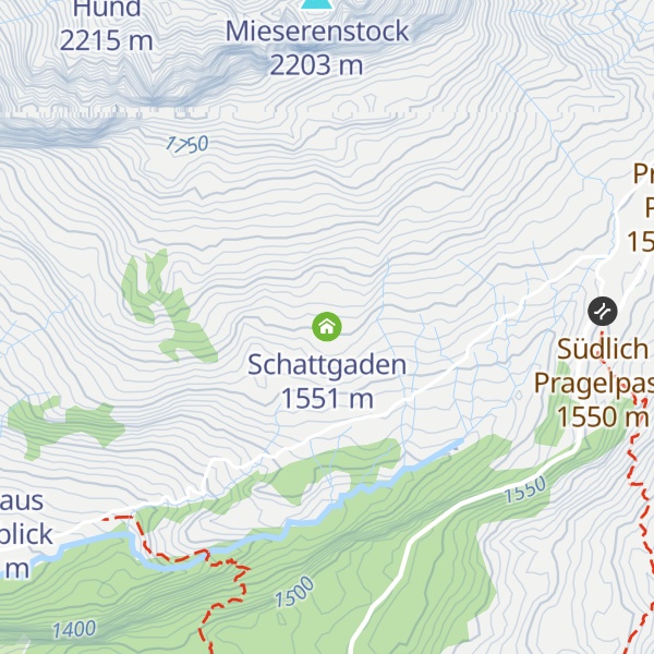 Map of Schattgaden
