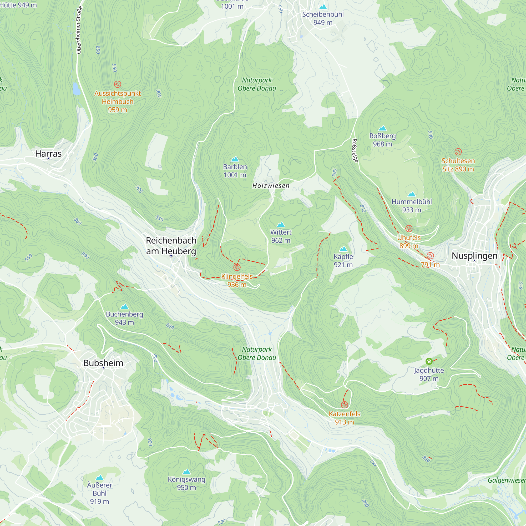 Lauhütte map