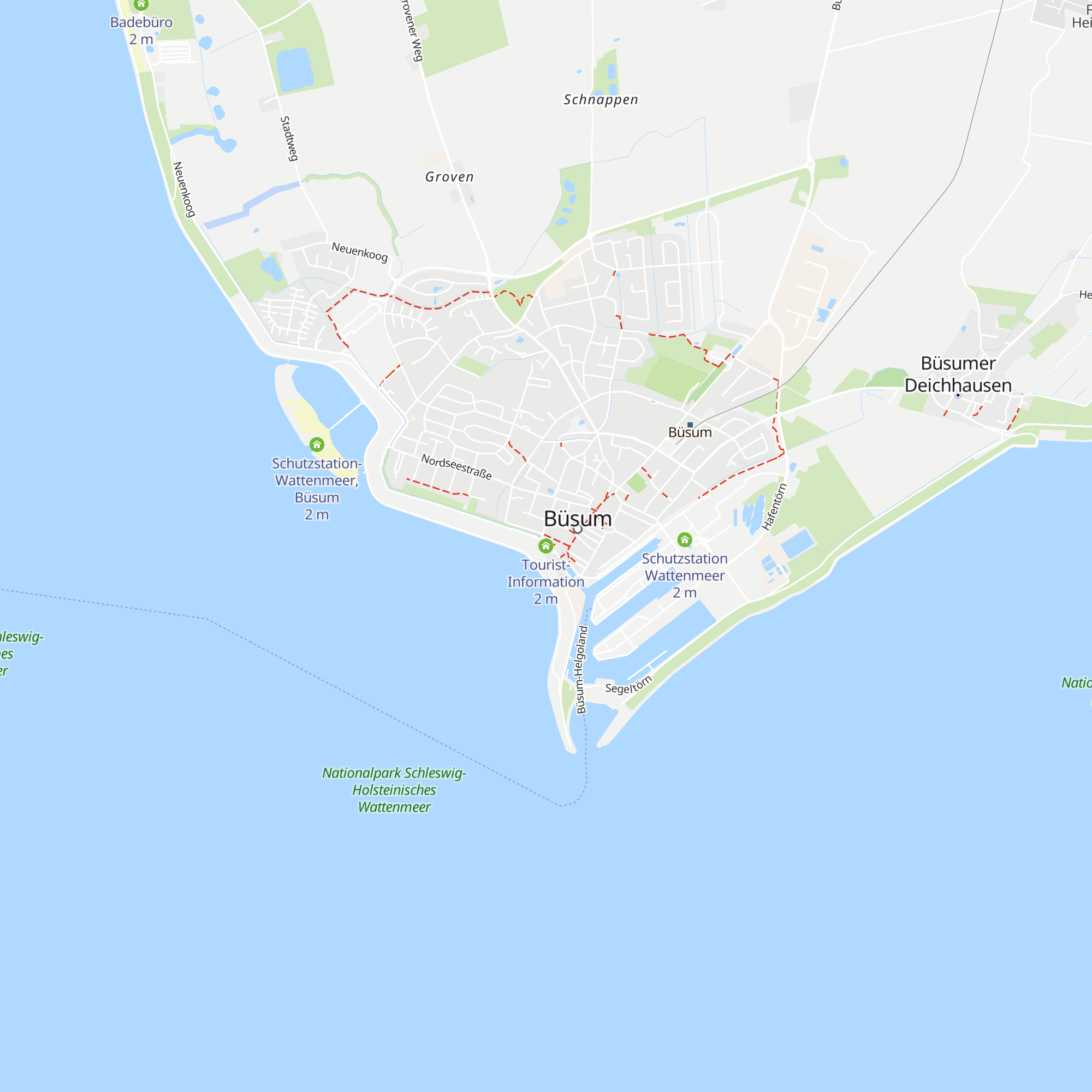 Tourist-Information map