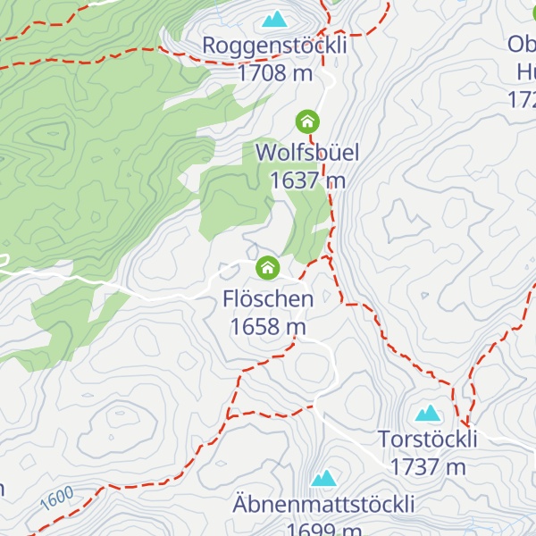 Map of Flöschen