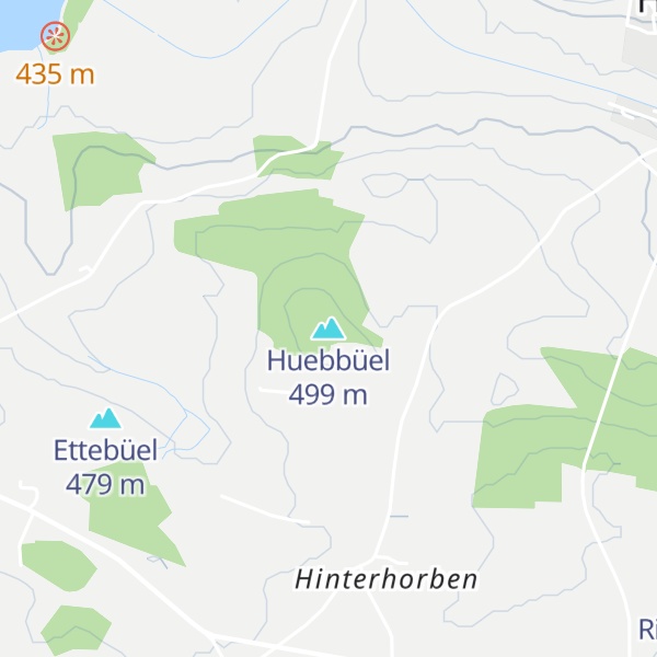 Map of Huebbüel
