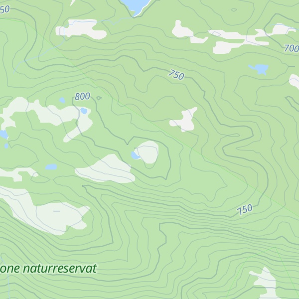 Map of Tåklireset
