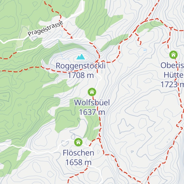 Map of Wolfsbüel