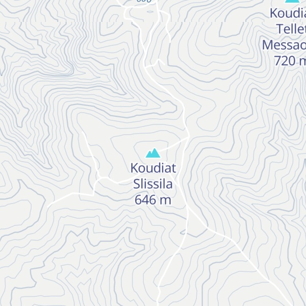 Map of Koudiat Slissila