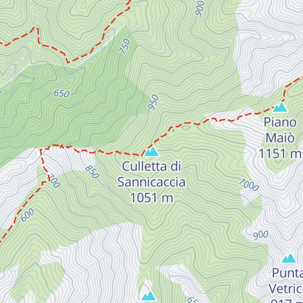 Map of Culletta di Sannicaccia