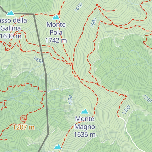 Map of Bivacco Alpe Agario