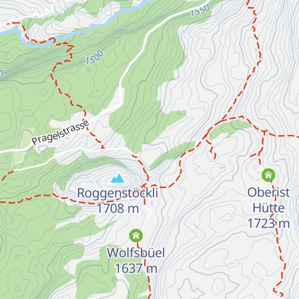 Map of Oberroggenloch