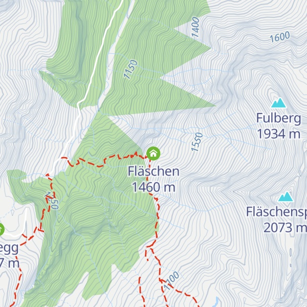 Map of Fläschen