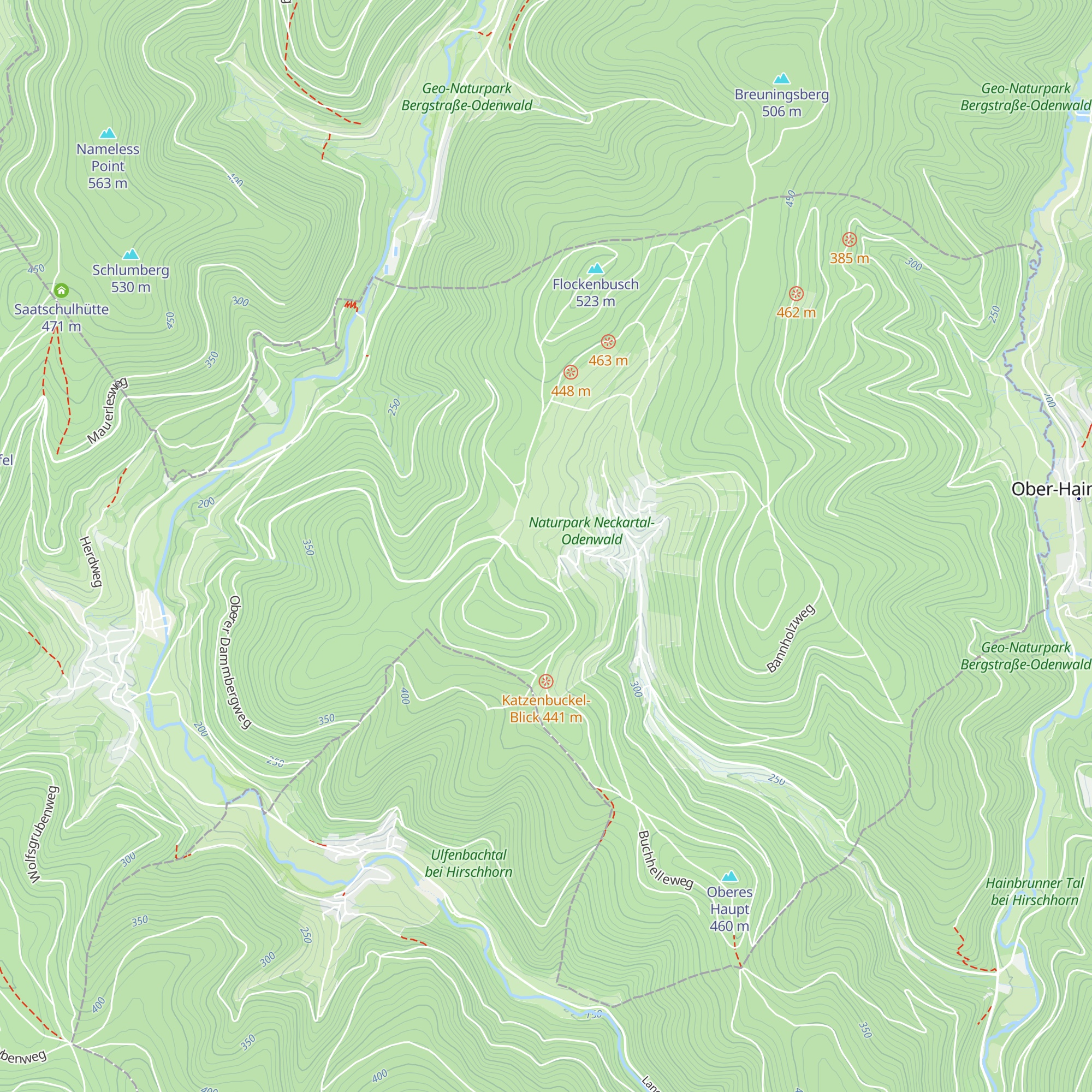 Achim's-Wettern-Hütte map