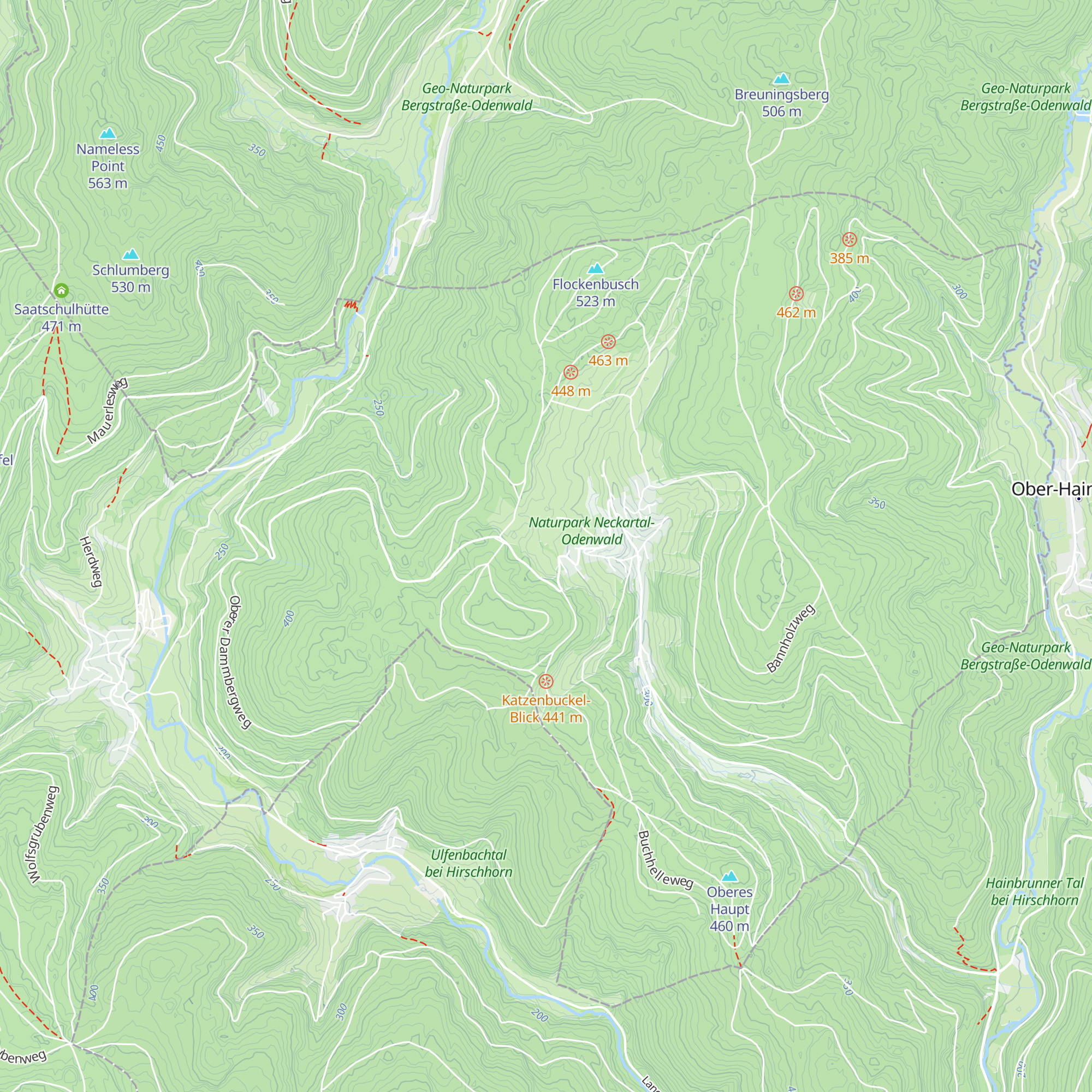 Achim's-Wettern-Hütte map