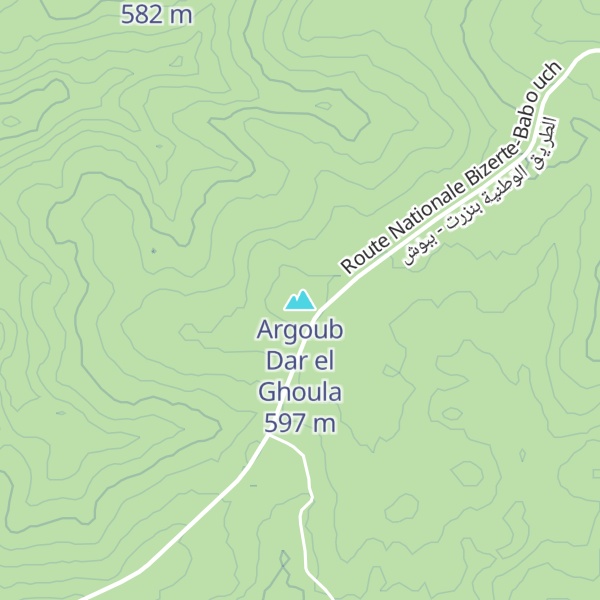 Map of Argoub Dar el Ghoula
