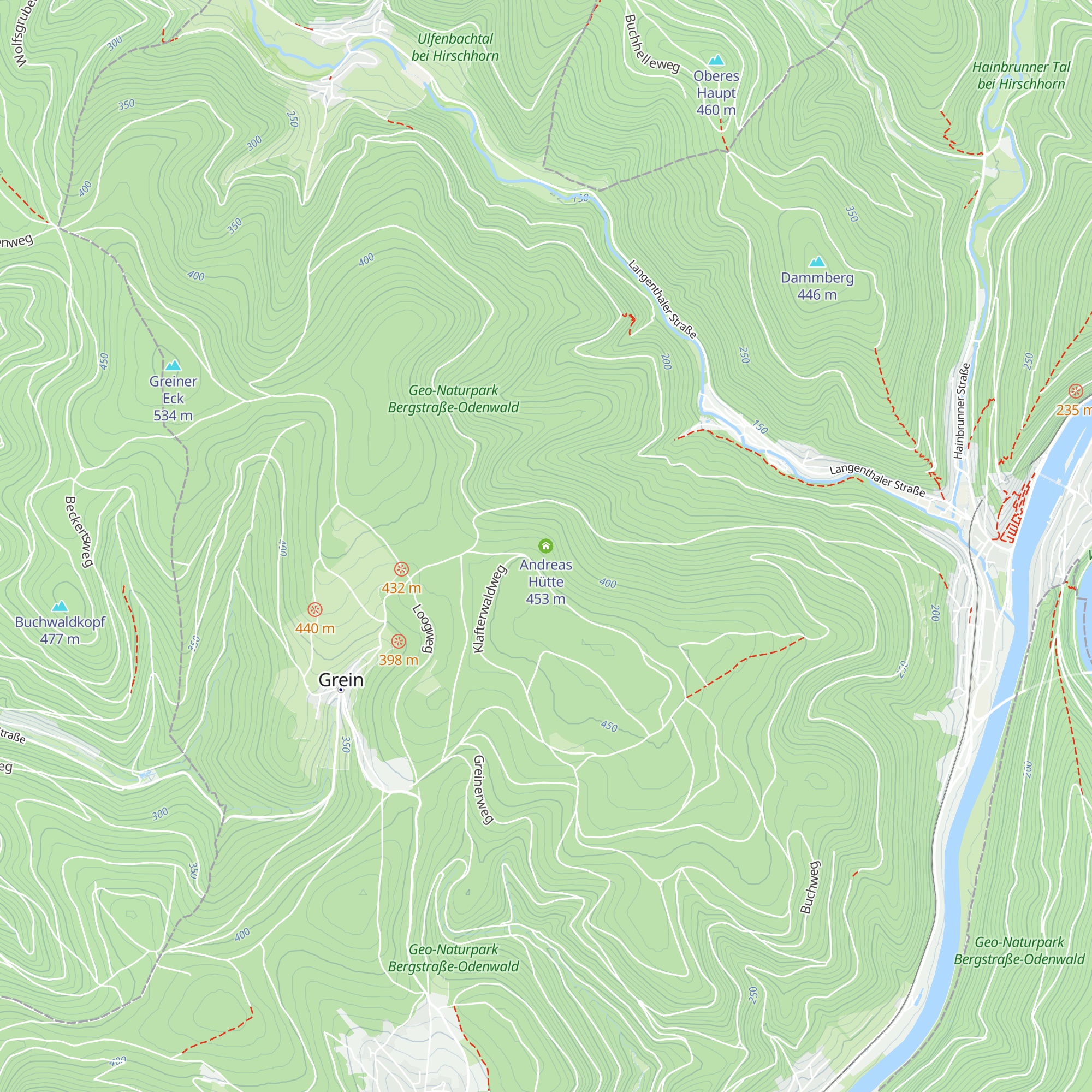 Andreas Hütte map