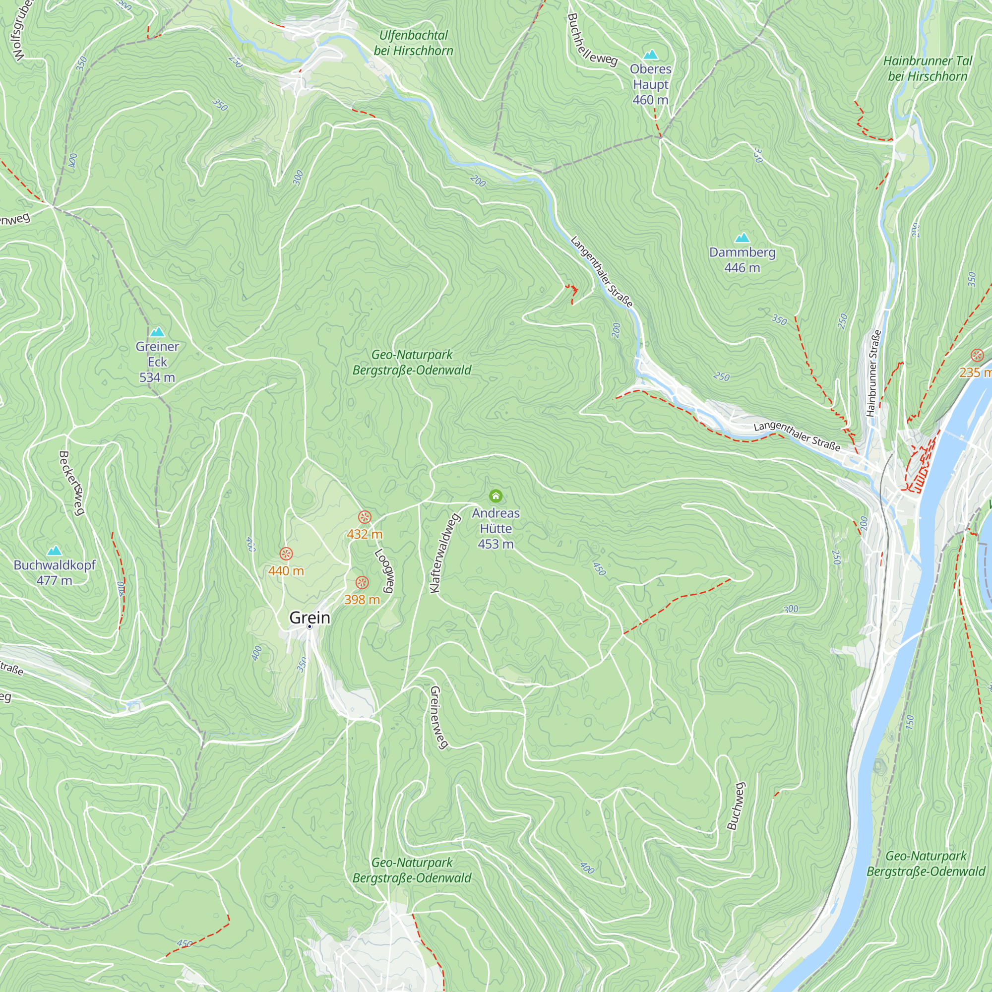 Andreas Hütte map