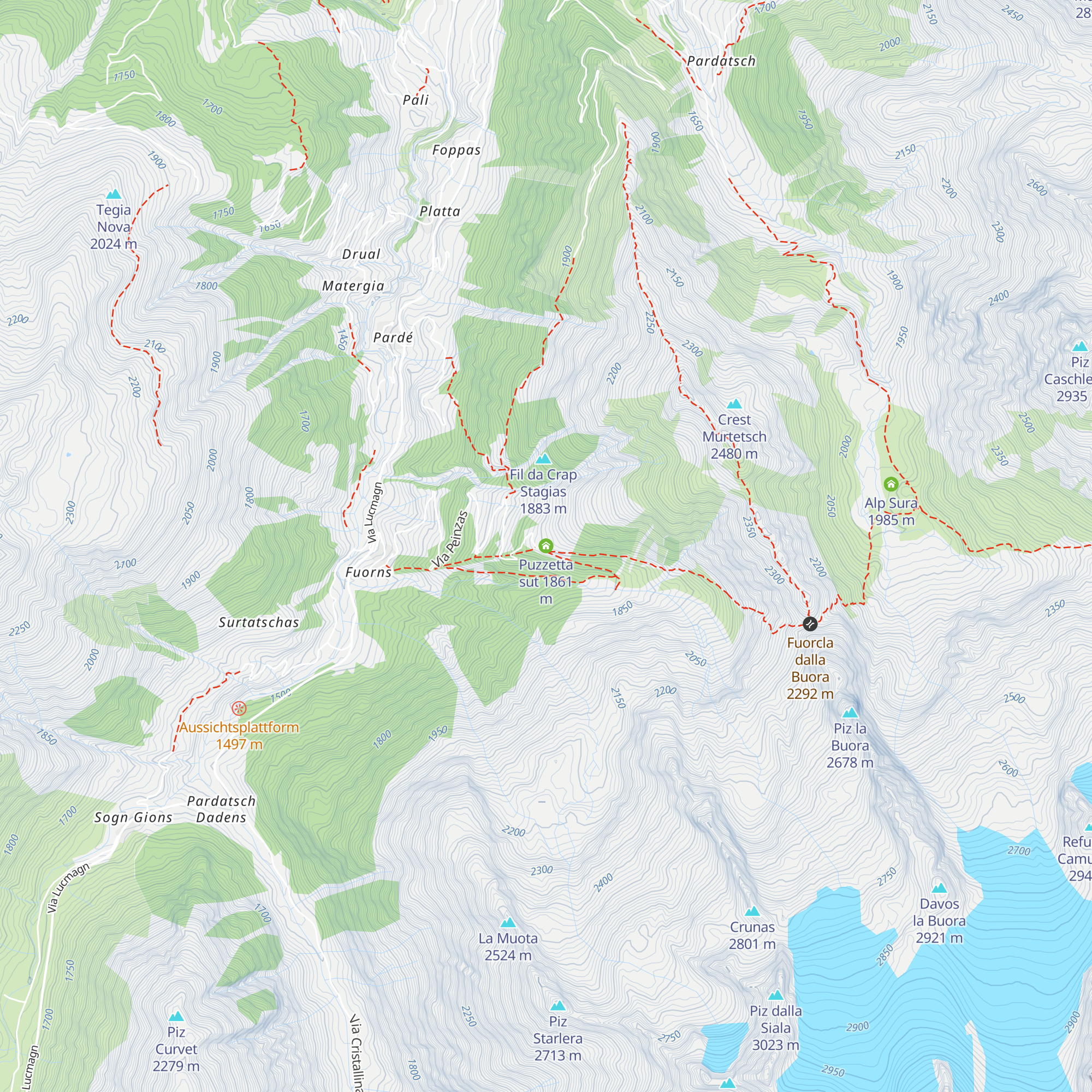 Puzzetta sut map