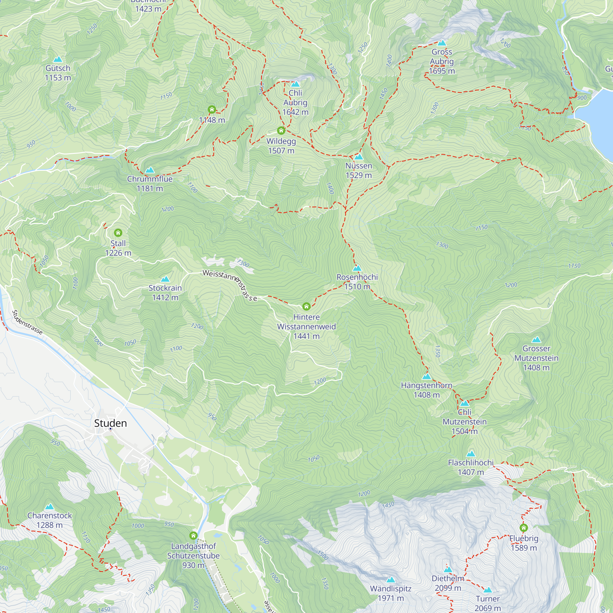 Hintere Wisstannenweid map