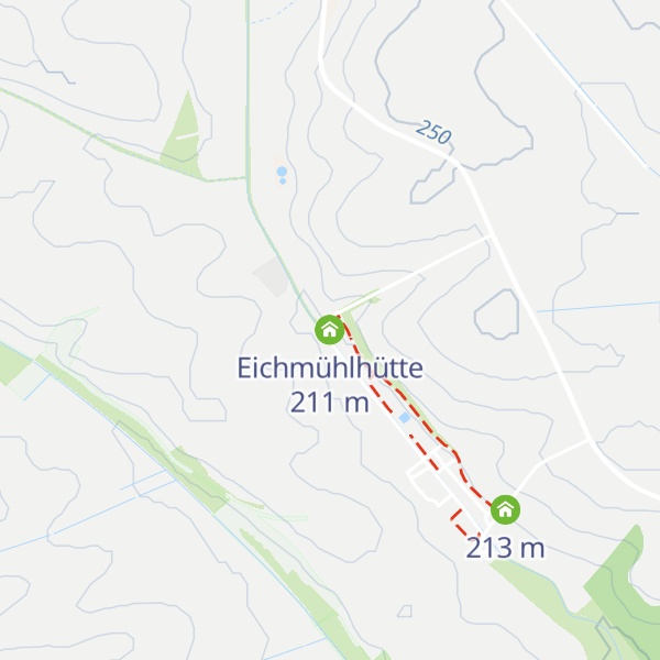Map of Eichmühlhütte
