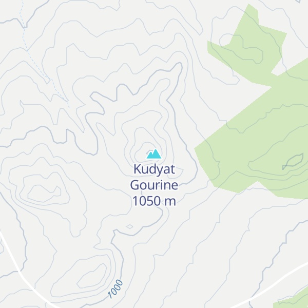 Map of Kudyat Gourine