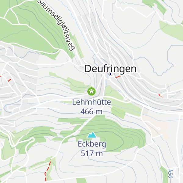 Map of Lehmhütte