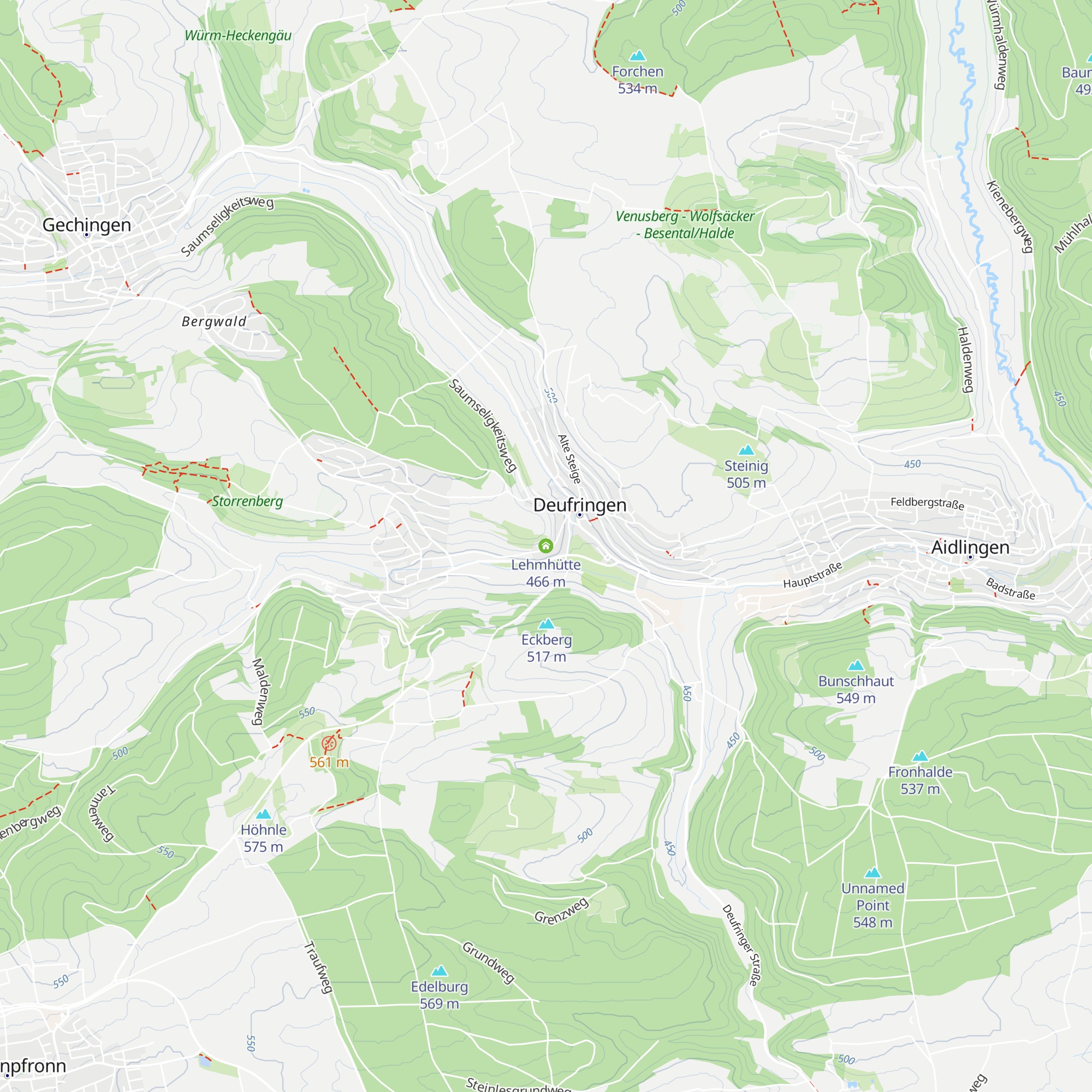 Lehmhütte map
