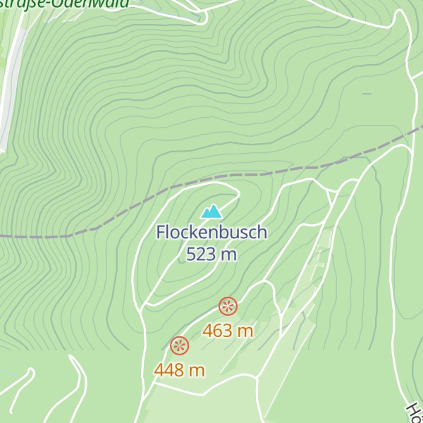 Map of Flockenbusch