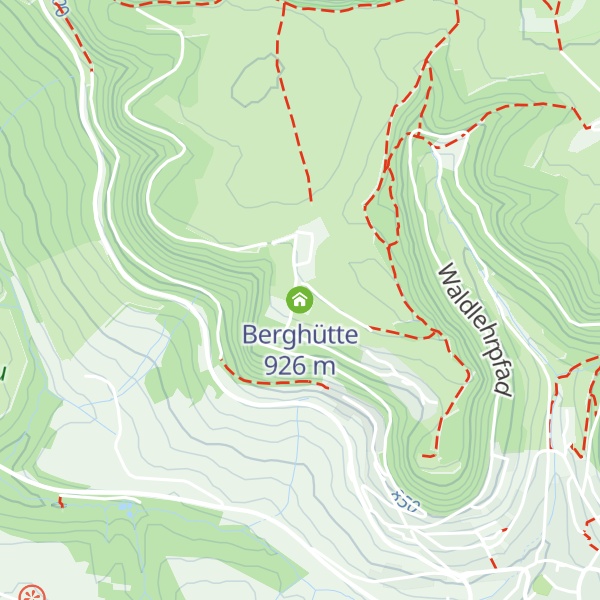 Map of Berghütte