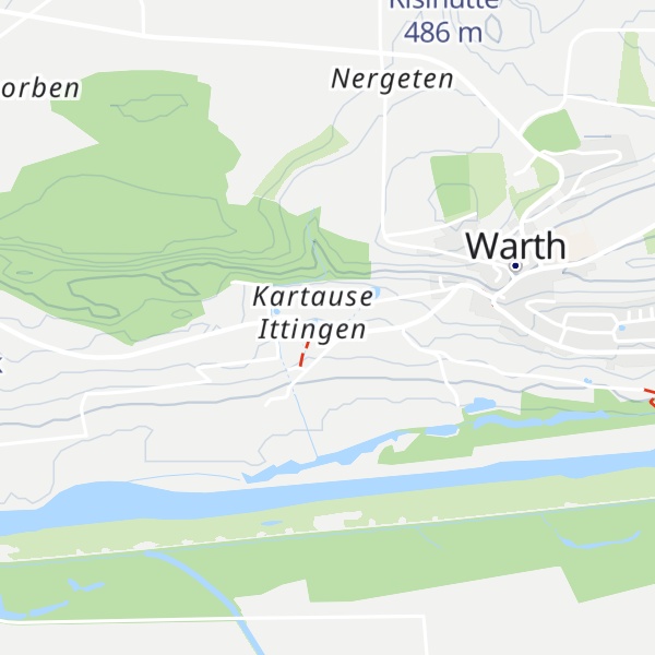 Map of Kornschütte